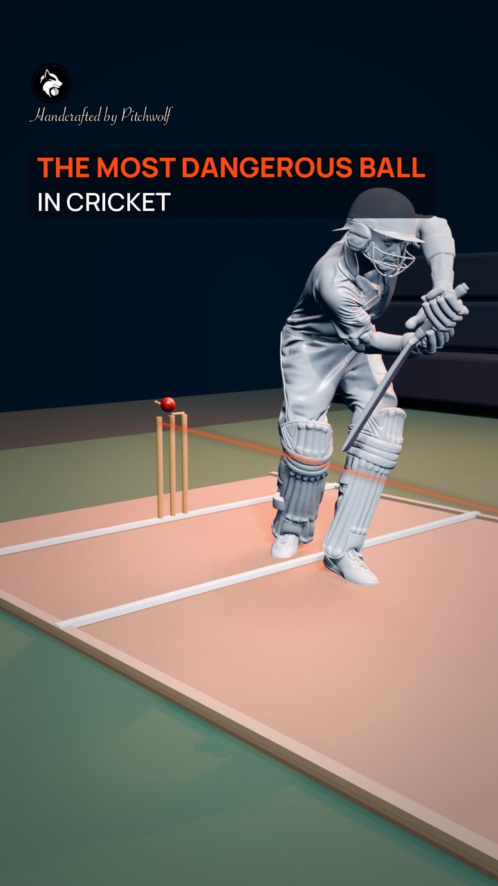 The most dangerous ball in cricket